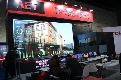 高清视界新标杆 AET阿尔泰4K大屏在Infocomm展引发现象级关注